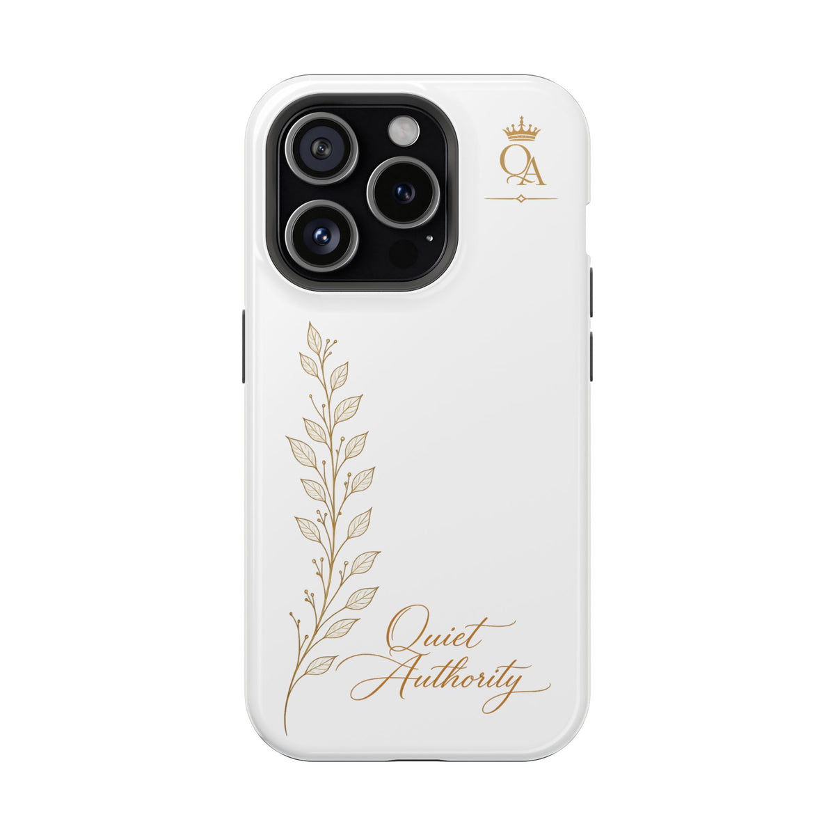 Quiet Authority™ Magnetic Impact-Resistant Phone Case