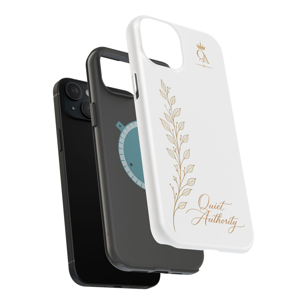 Quiet Authority™ Magnetic Impact-Resistant Phone Case