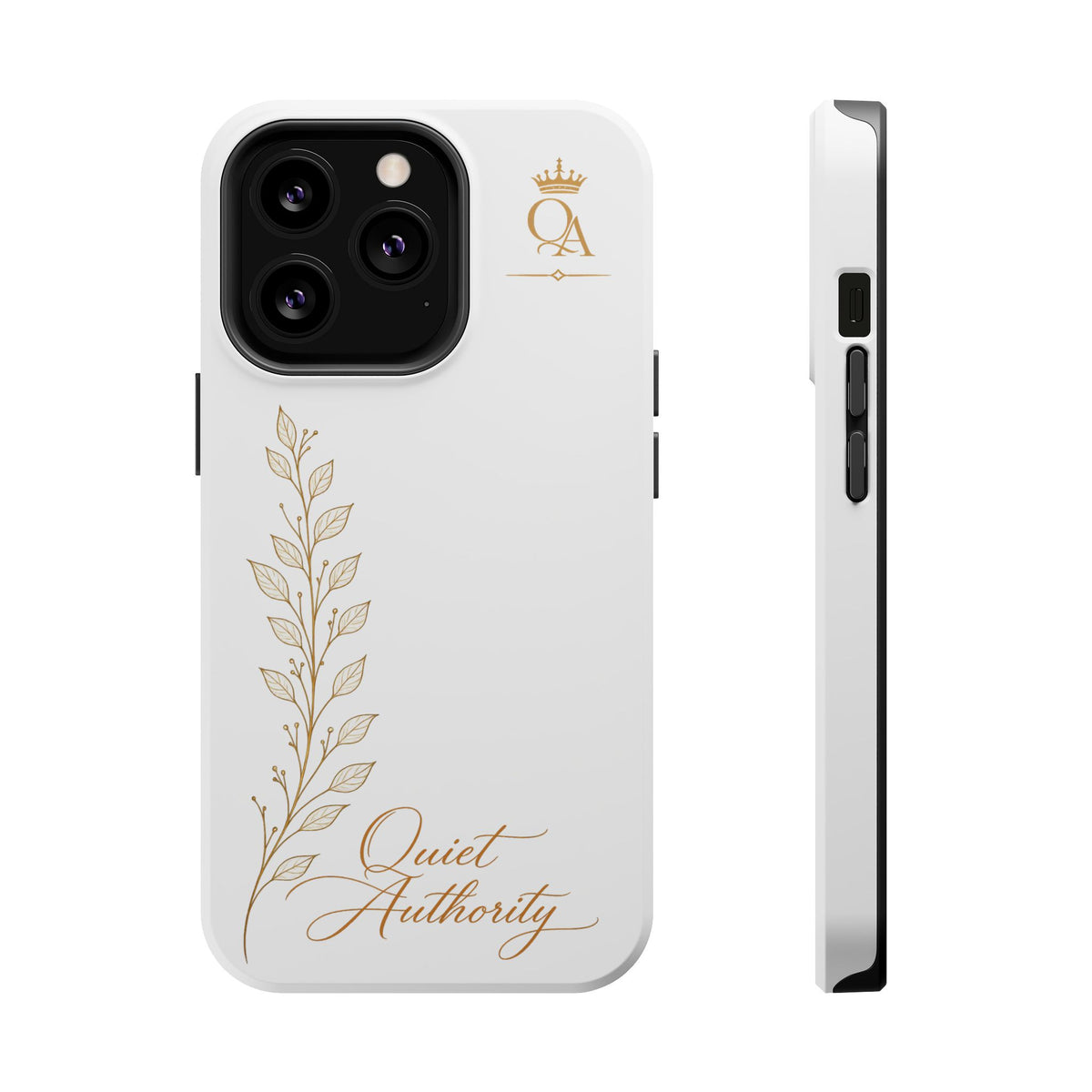 Quiet Authority™ Magnetic Impact-Resistant Phone Case