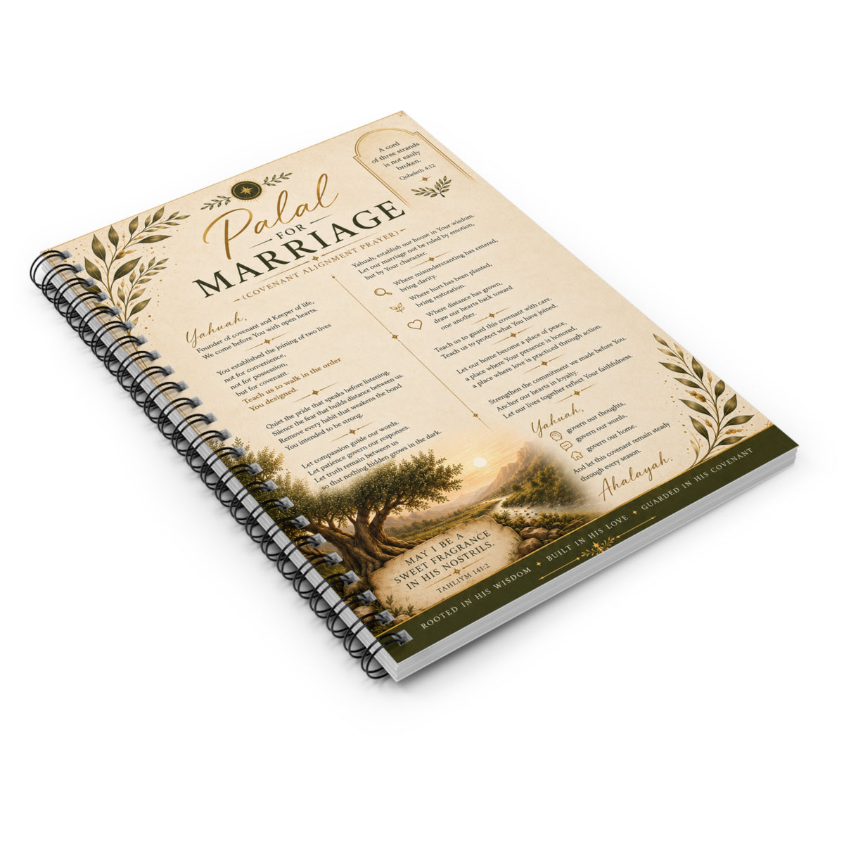 Palal for Marriage Spiral Notebook