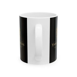 Yahuah Reigns — “He Sits on the Throne of My Heart” Mug