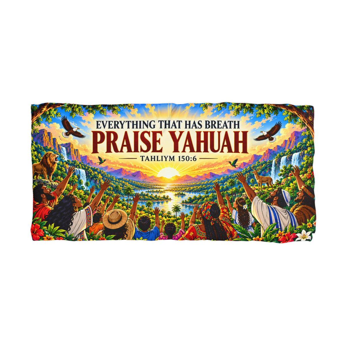 Everything That Has Breath Praise Yahuah Microfiber Pillowcase