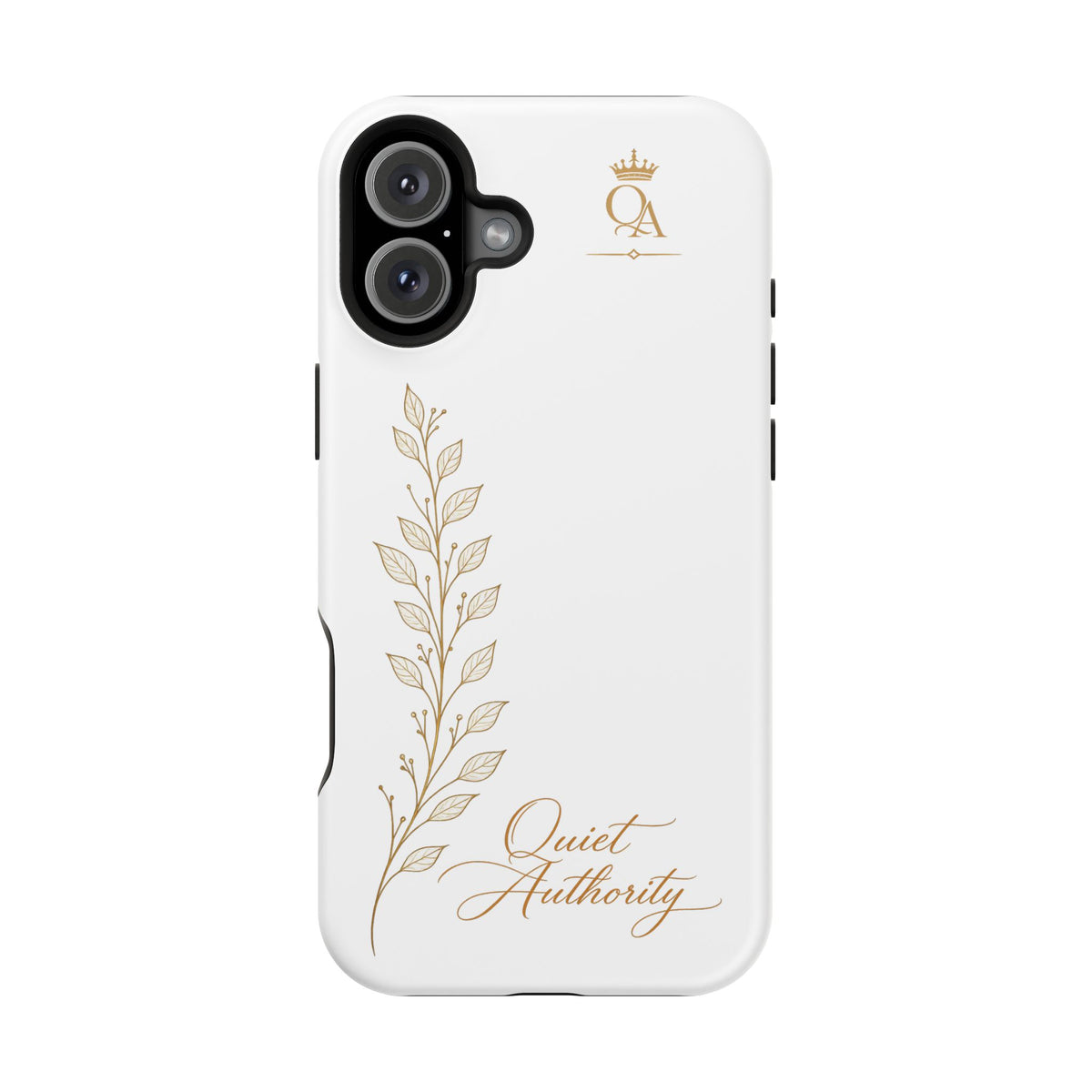 Quiet Authority™ Magnetic Impact-Resistant Phone Case