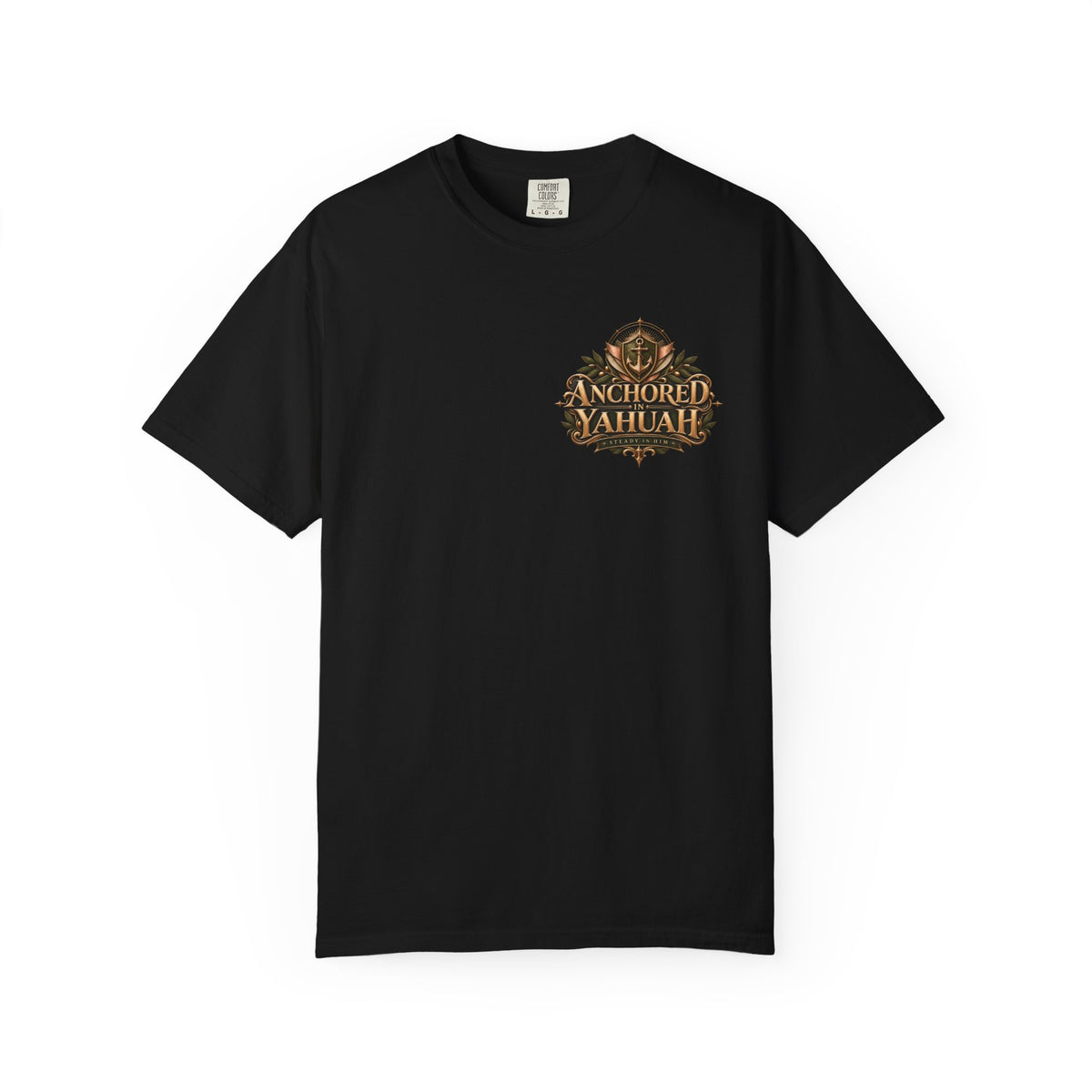 Anchored & Armored in Yahuah Garment-Dyed T-Shirt
