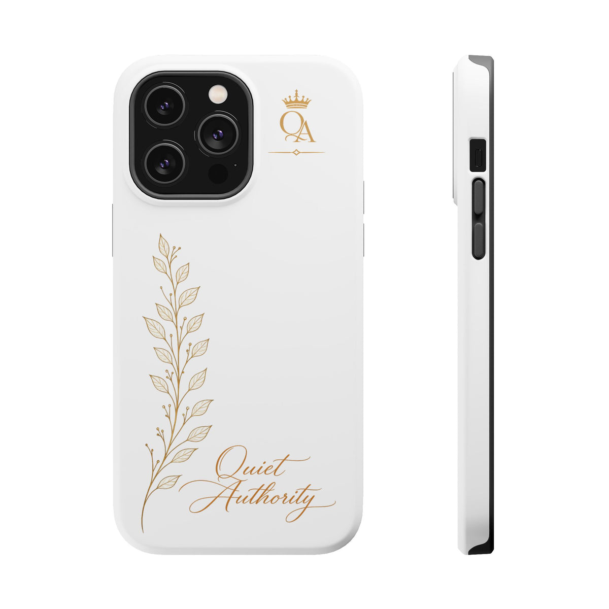 Quiet Authority™ Magnetic Impact-Resistant Phone Case