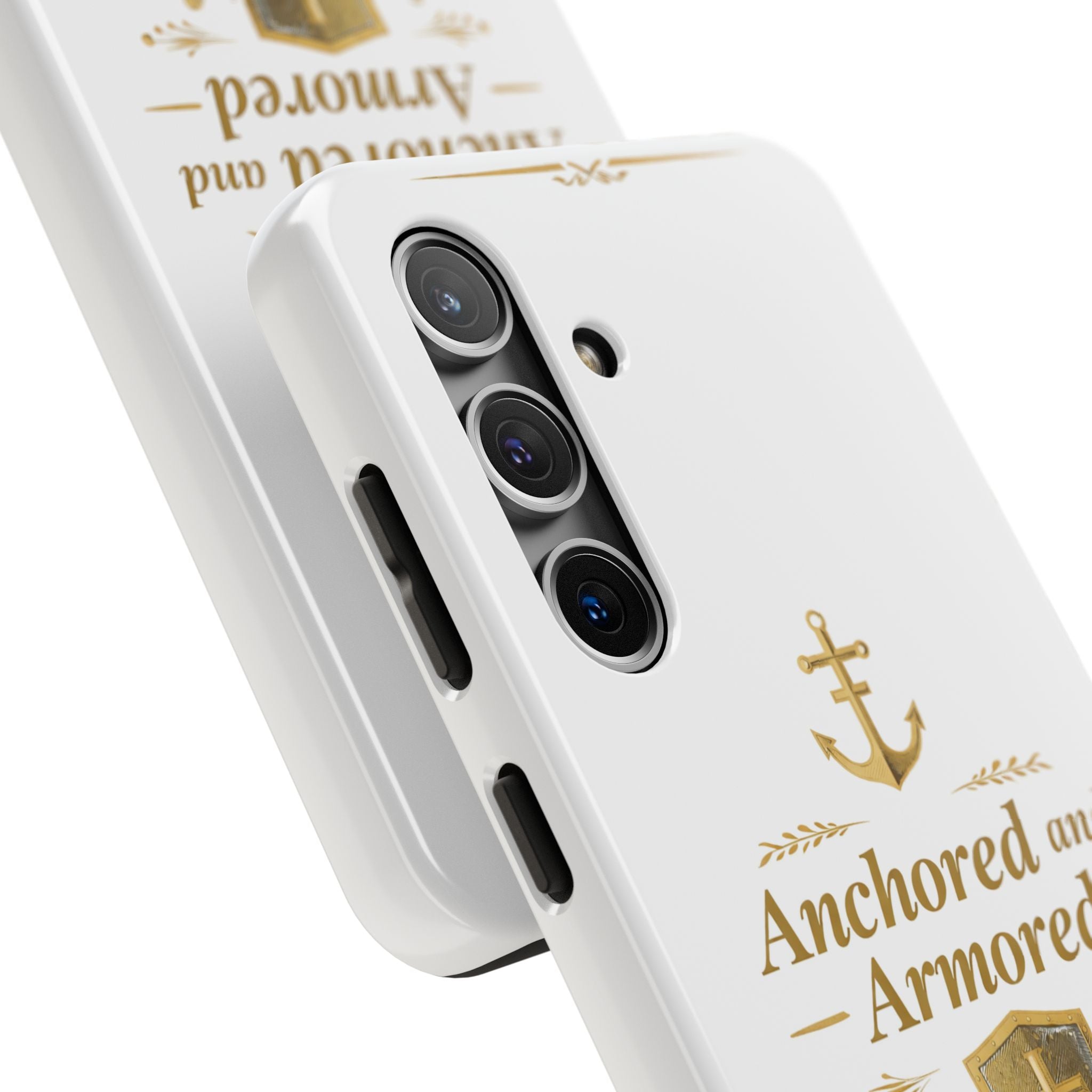 Anchored and Armored in Yahuah – Tough Phone Case
