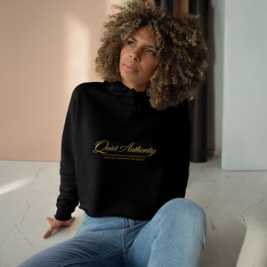 Quiet Authority Crop Hoodie ( Yahuah Governs the Heart)