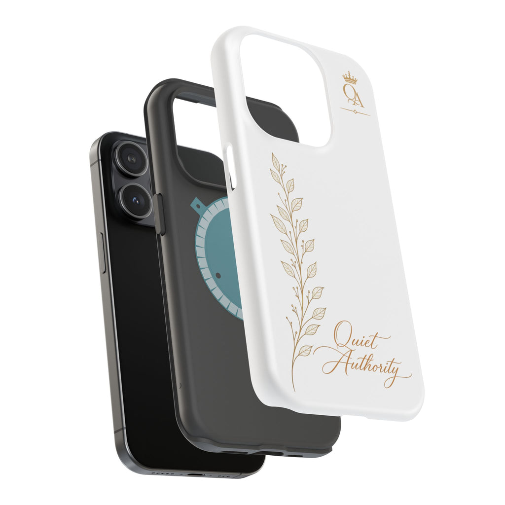 Quiet Authority™ Magnetic Impact-Resistant Phone Case