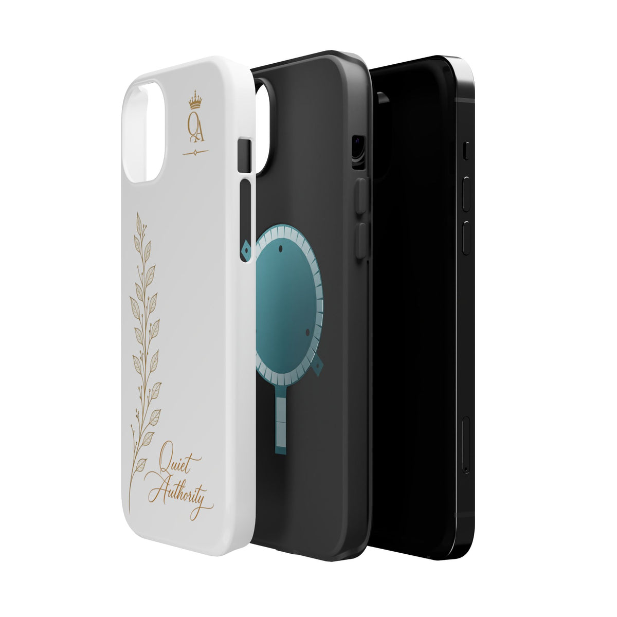 Quiet Authority™ Magnetic Impact-Resistant Phone Case