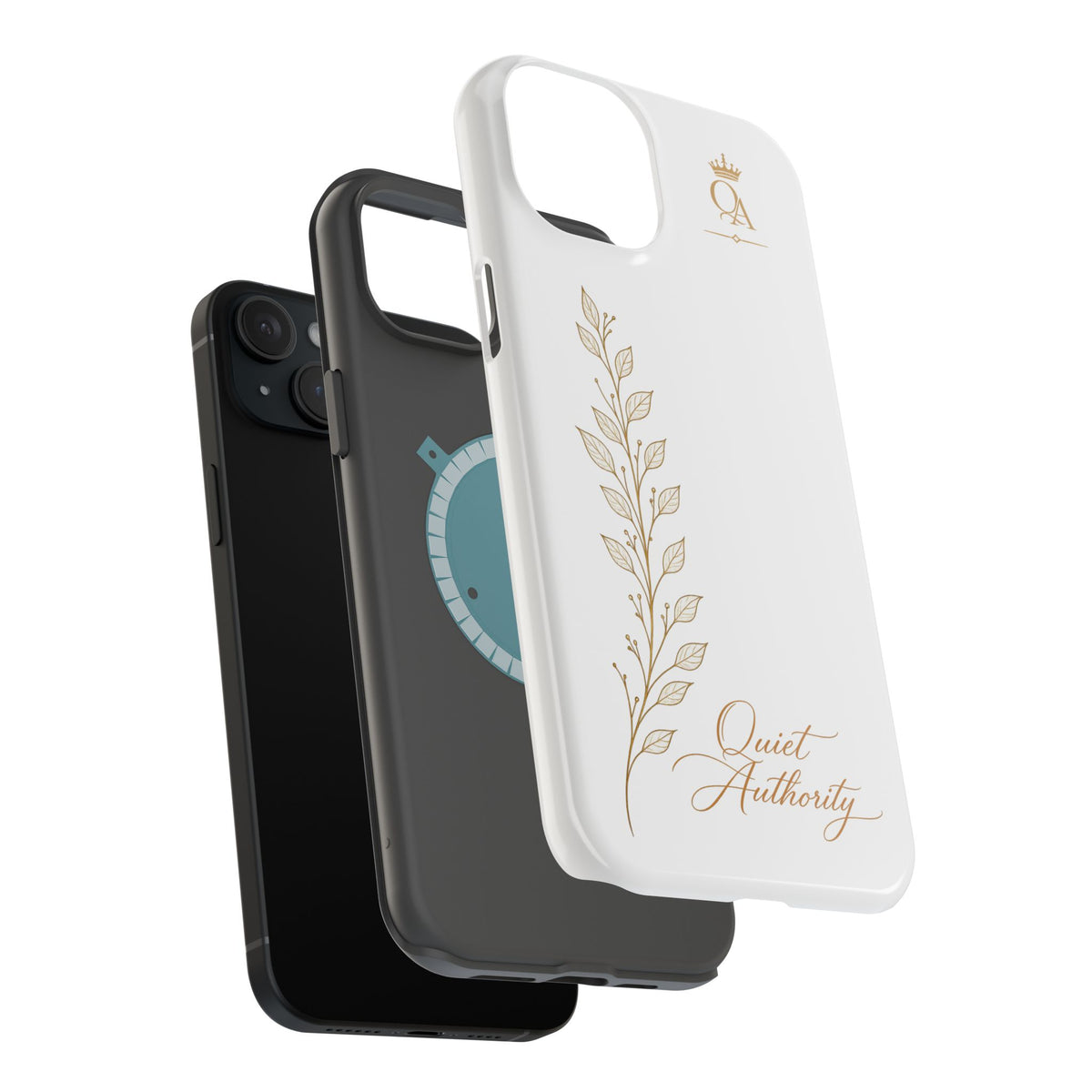 Quiet Authority™ Magnetic Impact-Resistant Phone Case