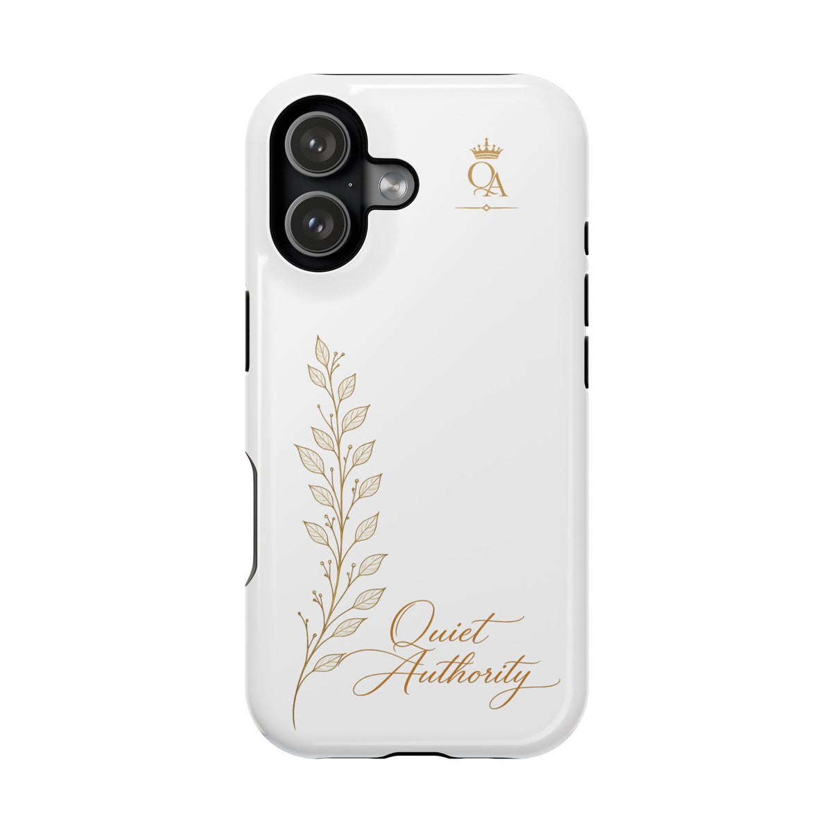 Quiet Authority™ Magnetic Impact-Resistant Phone Case