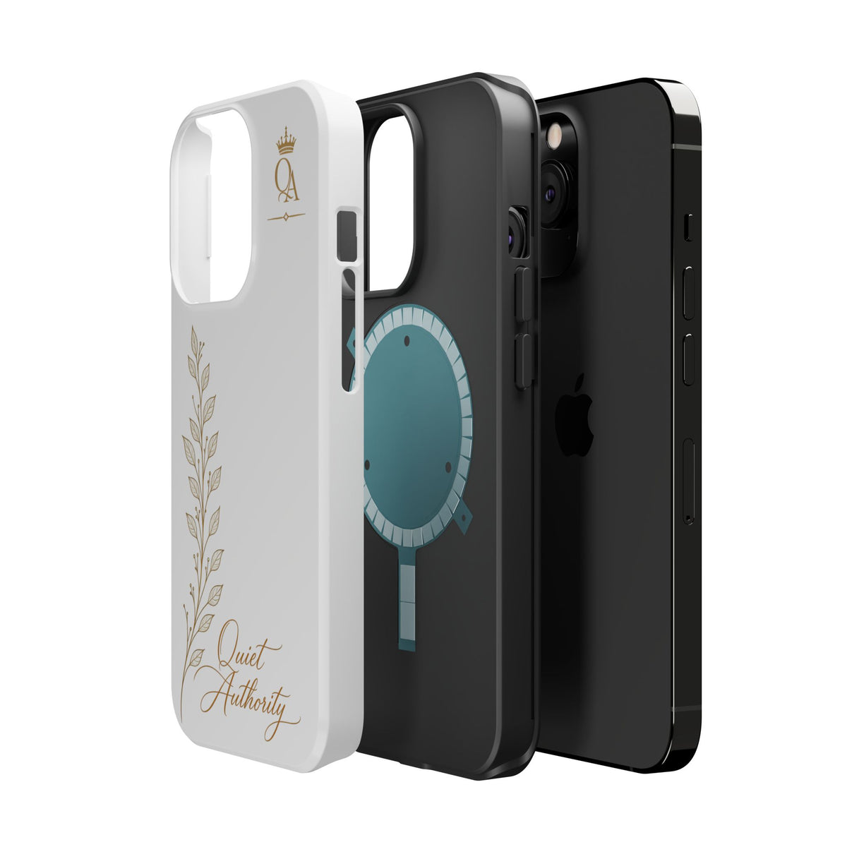 Quiet Authority™ Magnetic Impact-Resistant Phone Case