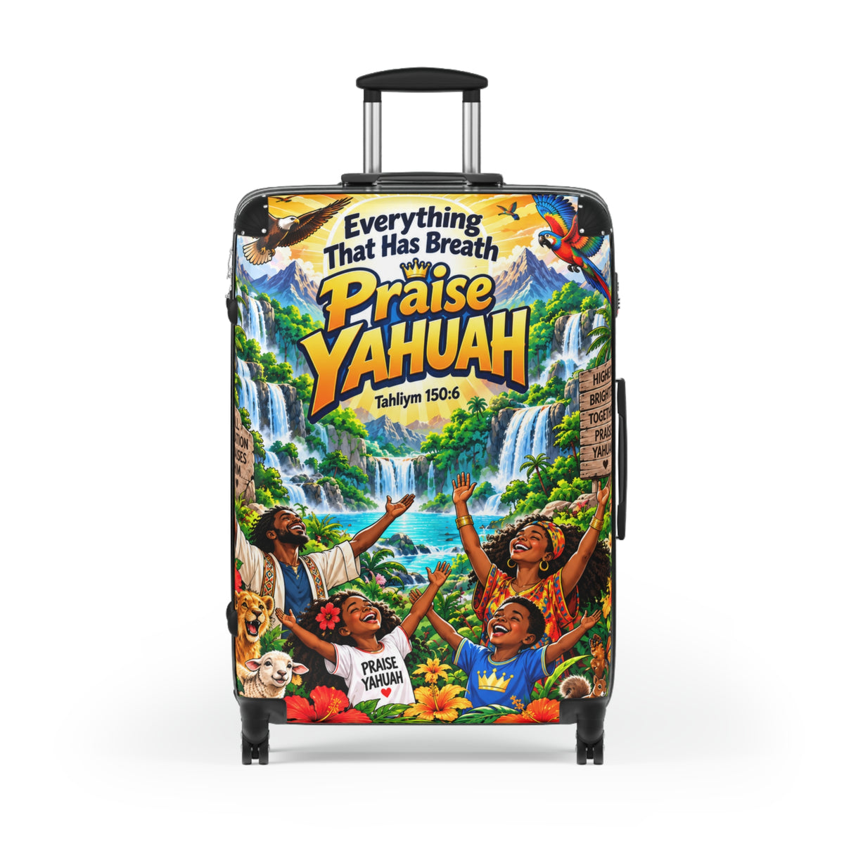 Everything That Has Breath Praise Yahuah Suitcase
