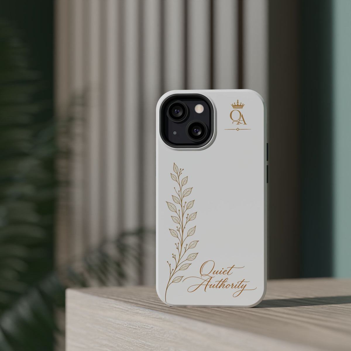 Quiet Authority™ Magnetic Impact-Resistant Phone Case