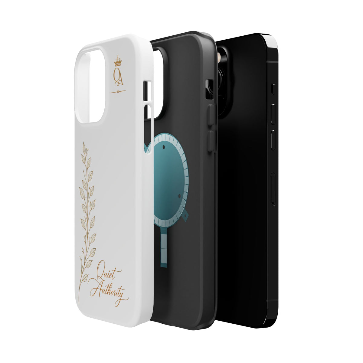 Quiet Authority™ Magnetic Impact-Resistant Phone Case