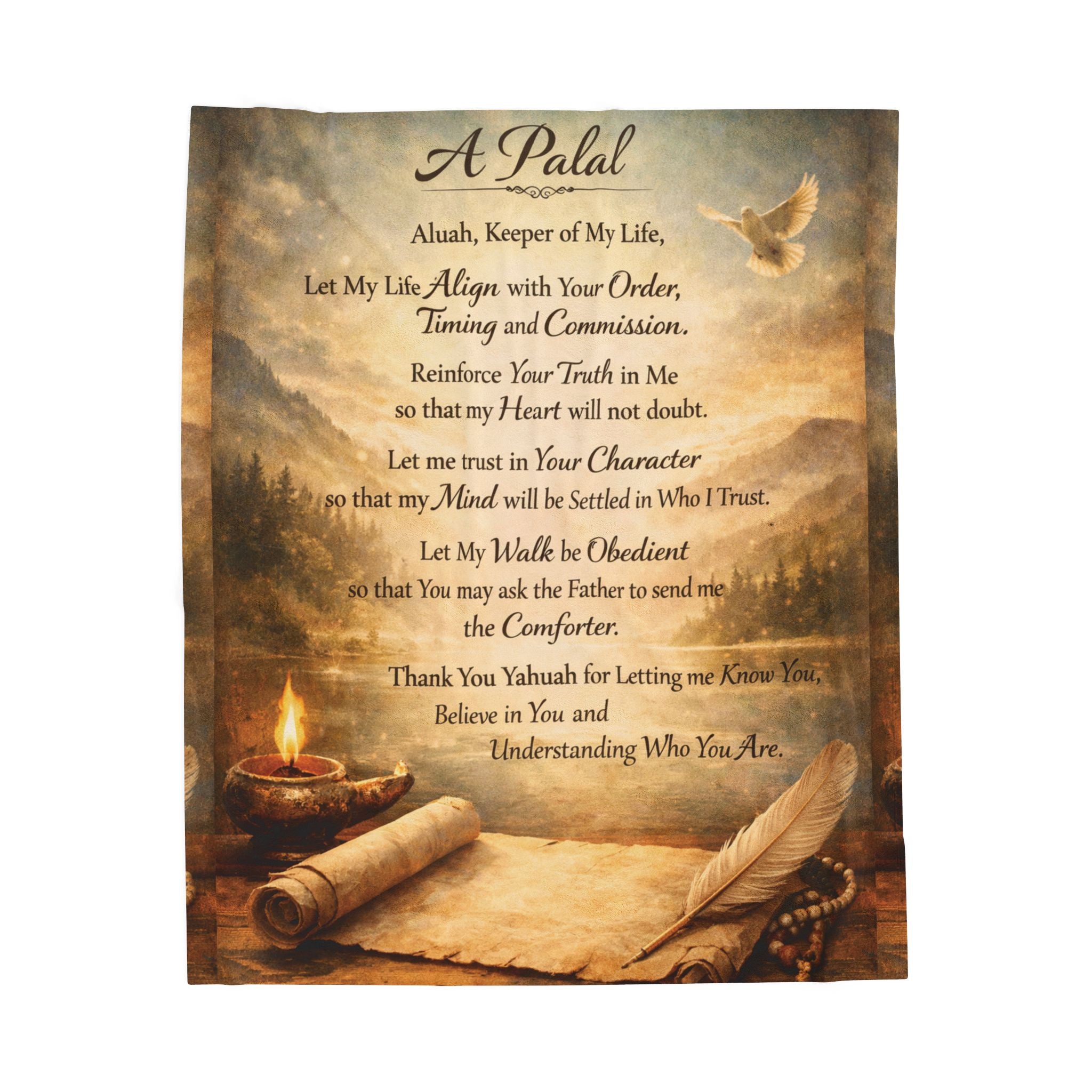 A Palal Velveteen Blanket