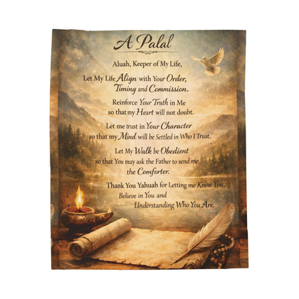 A Palal Velveteen Blanket
