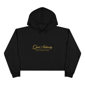 Quiet Authority Crop Hoodie ( Yahuah Governs the Heart)