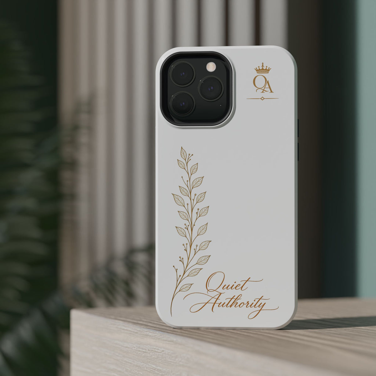 Quiet Authority™ Magnetic Impact-Resistant Phone Case