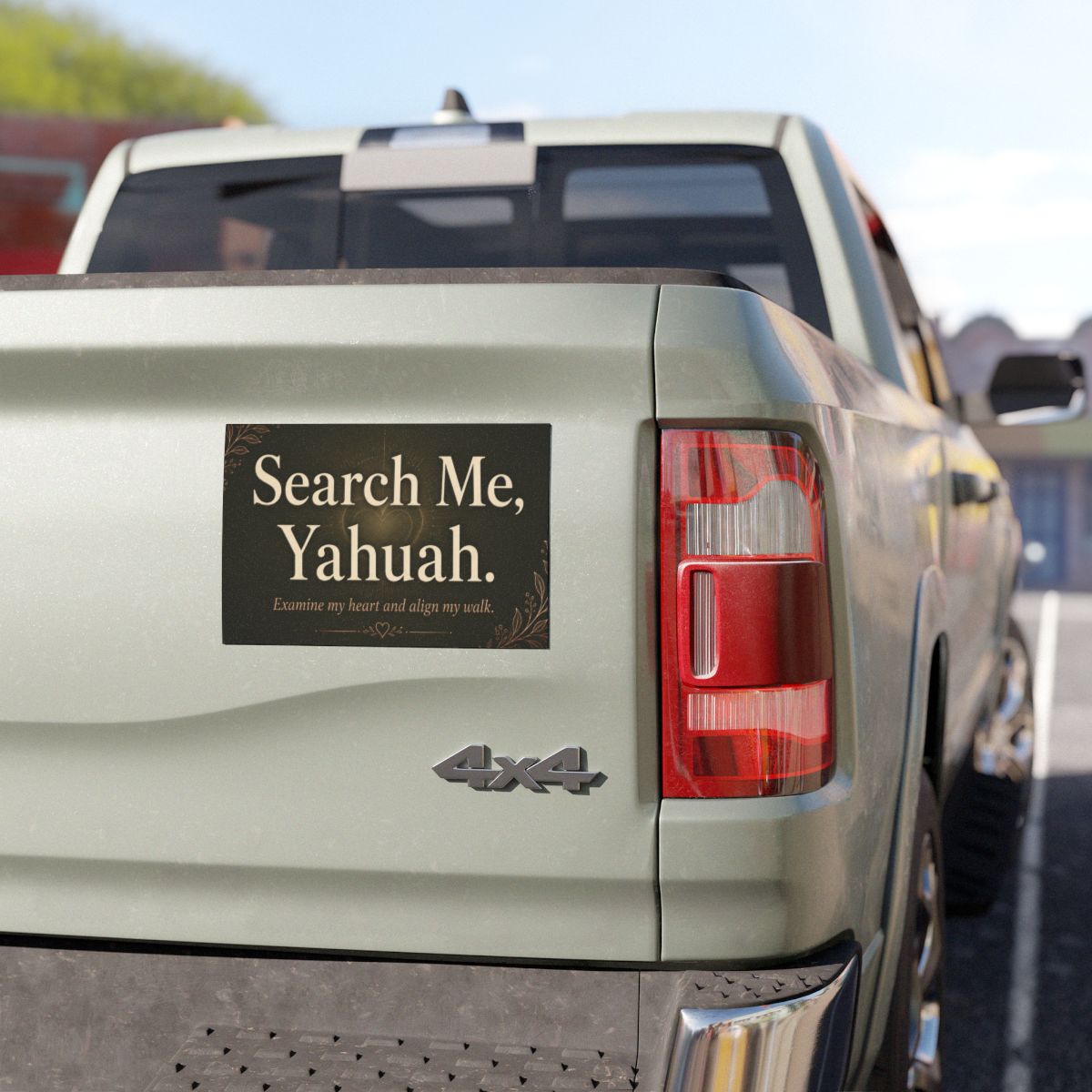 Search Me, Yahuah Car Magnet