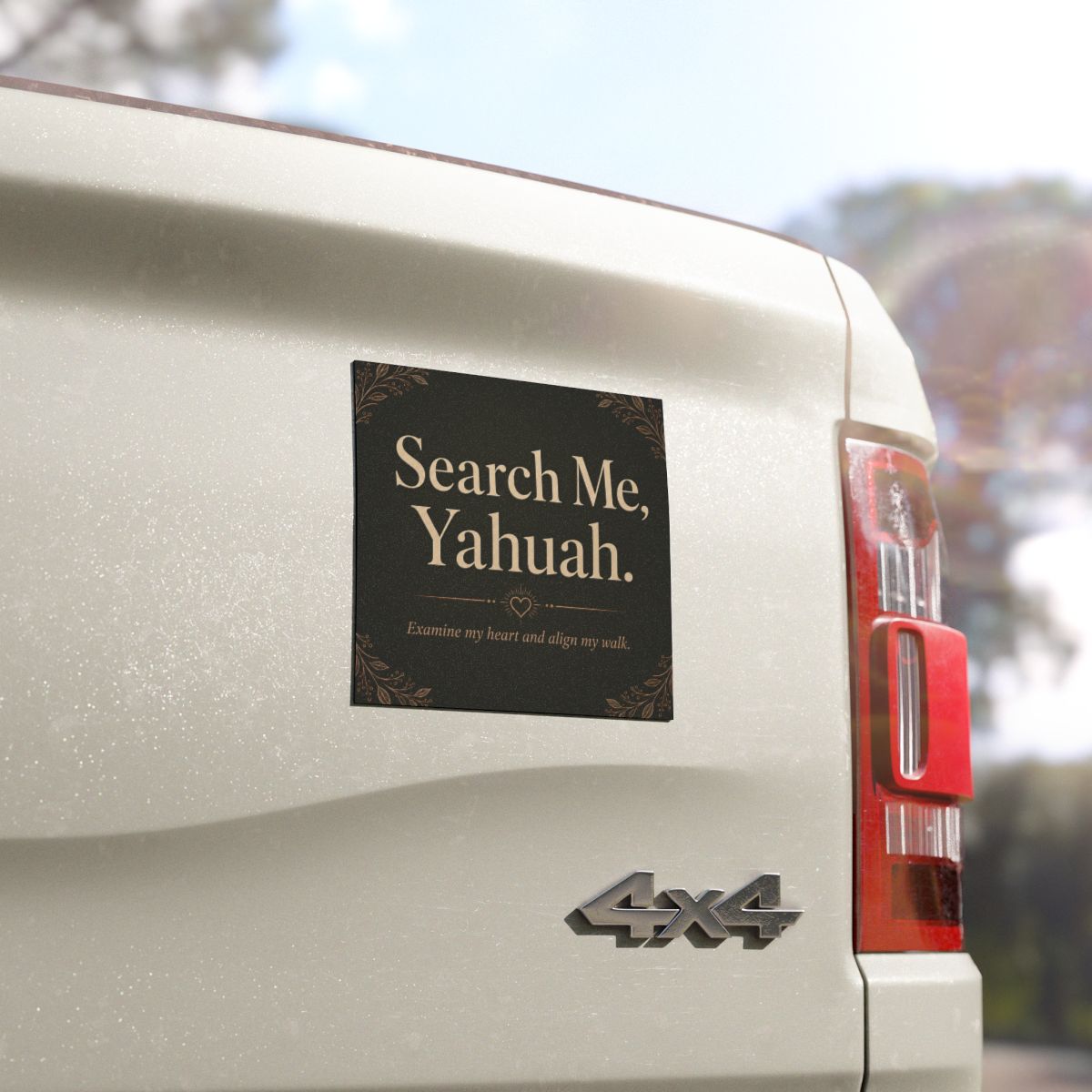 Search Me, Yahuah Car Magnet